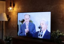 Leyla Əliyeva Ümummilli Lider Heydər Əliyevin 95 illiyinə həsr edilən ədəbi-musiqili mərasimdə iştirak edib (FOTO)