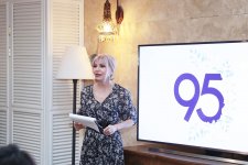 Leyla Əliyeva Ümummilli Lider Heydər Əliyevin 95 illiyinə həsr edilən ədəbi-musiqili mərasimdə iştirak edib (FOTO)