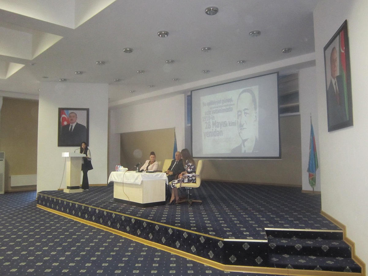 Azərbaycan Xalq Cümhuriyyəti mövzusunda maarifləndirici tədbirlər keçirilib (FOTO)