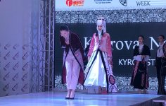 Gülnarə Xəlilova Qazaxıstanda gənc dizaynerlərin işini qiymətləndirib (FOTO)