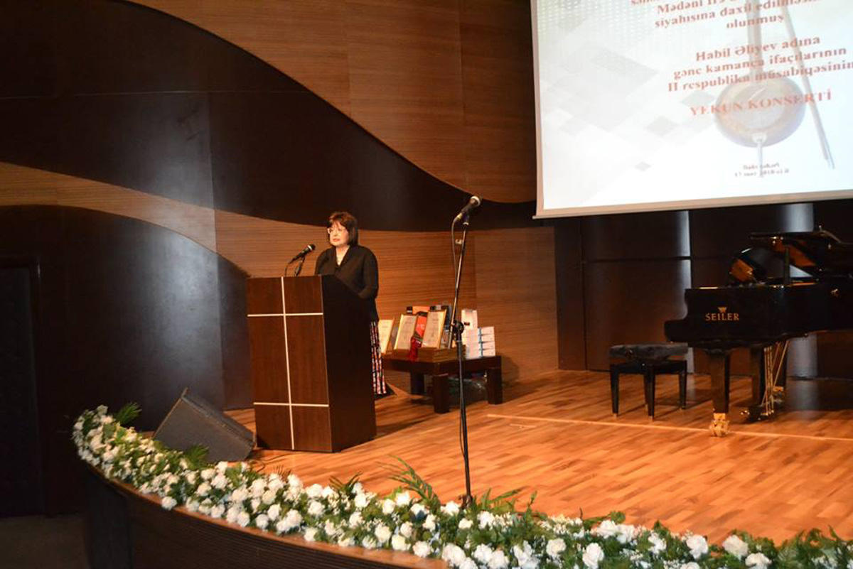 Gənc kamança ifaçılarının II respublika müsabiqəsinin yekun konserti olub (FOTO)