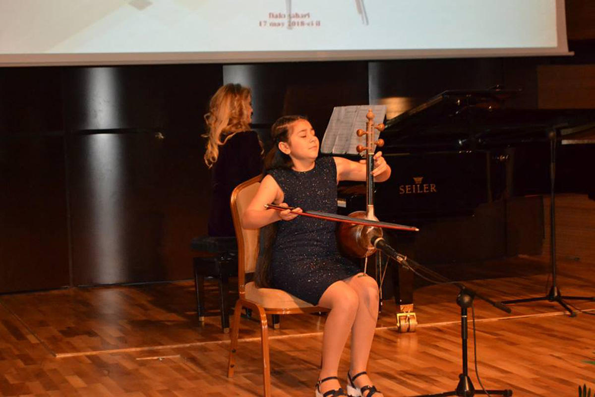 Gənc kamança ifaçılarının II respublika müsabiqəsinin yekun konserti olub (FOTO)