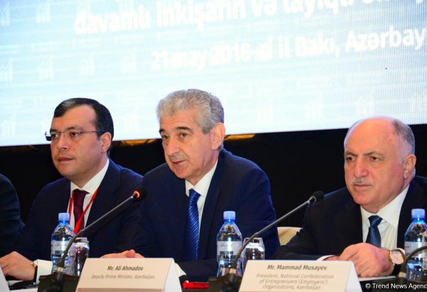 Əli Əhmədov: Hər il əhalinin 1,2 faizə qədər artması 100 mindən artıq iş yerinin yaradılmasını tələb edir