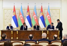 Azərbaycan-Serbiya sənədləri imzalanıb (FOTO)