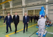 Prezident İlham Əliyev Bakıda yüksəkgərginlikli avadanlıqlar zavodunun açılışında iştirak edib (FOTO) (YENİLƏNİB)