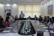 Teatrşünas alimin 100 illik yubileyi keçirilib (FOTO)