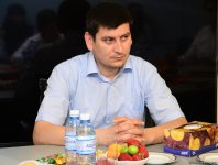 TREND İnformasiya Agentliyində Gürcüstan KİV nümayəndələri ilə görüş keçirilib (FOTO)