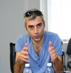 TREND İnformasiya Agentliyində Gürcüstan KİV nümayəndələri ilə görüş keçirilib (FOTO)
