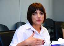 TREND İnformasiya Agentliyində Gürcüstan KİV nümayəndələri ilə görüş keçirilib (FOTO)