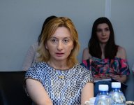 TREND İnformasiya Agentliyində Gürcüstan KİV nümayəndələri ilə görüş keçirilib (FOTO)