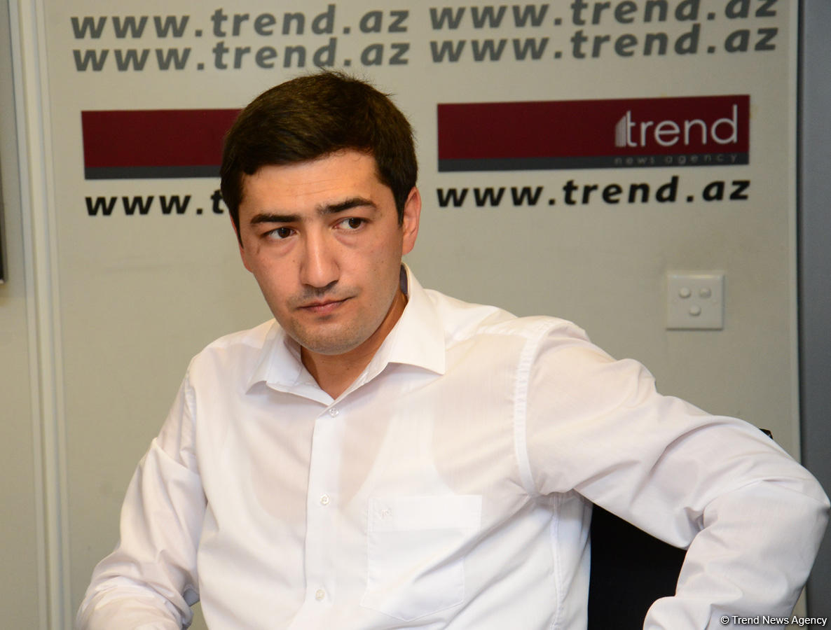 TREND İnformasiya Agentliyində Gürcüstan KİV nümayəndələri ilə görüş keçirilib (FOTO)