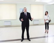 Prezident İlham Əliyev və birinci xanım Mehriban Əliyeva məcburi köçkünlər üçün salınmış “Qobu Park” yaşayış kompleksinin açılışında iştirak ediblər (YENİLƏNİB-2) (FOTO)