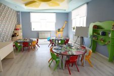 Prezident İlham Əliyev və birinci xanım Mehriban Əliyeva məcburi köçkünlər üçün salınmış “Qobu Park” yaşayış kompleksinin açılışında iştirak ediblər (YENİLƏNİB-2) (FOTO)