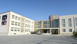 Prezident İlham Əliyev və birinci xanım Mehriban Əliyeva məcburi köçkünlər üçün salınmış “Qobu Park” yaşayış kompleksinin açılışında iştirak ediblər (YENİLƏNİB-2) (FOTO)