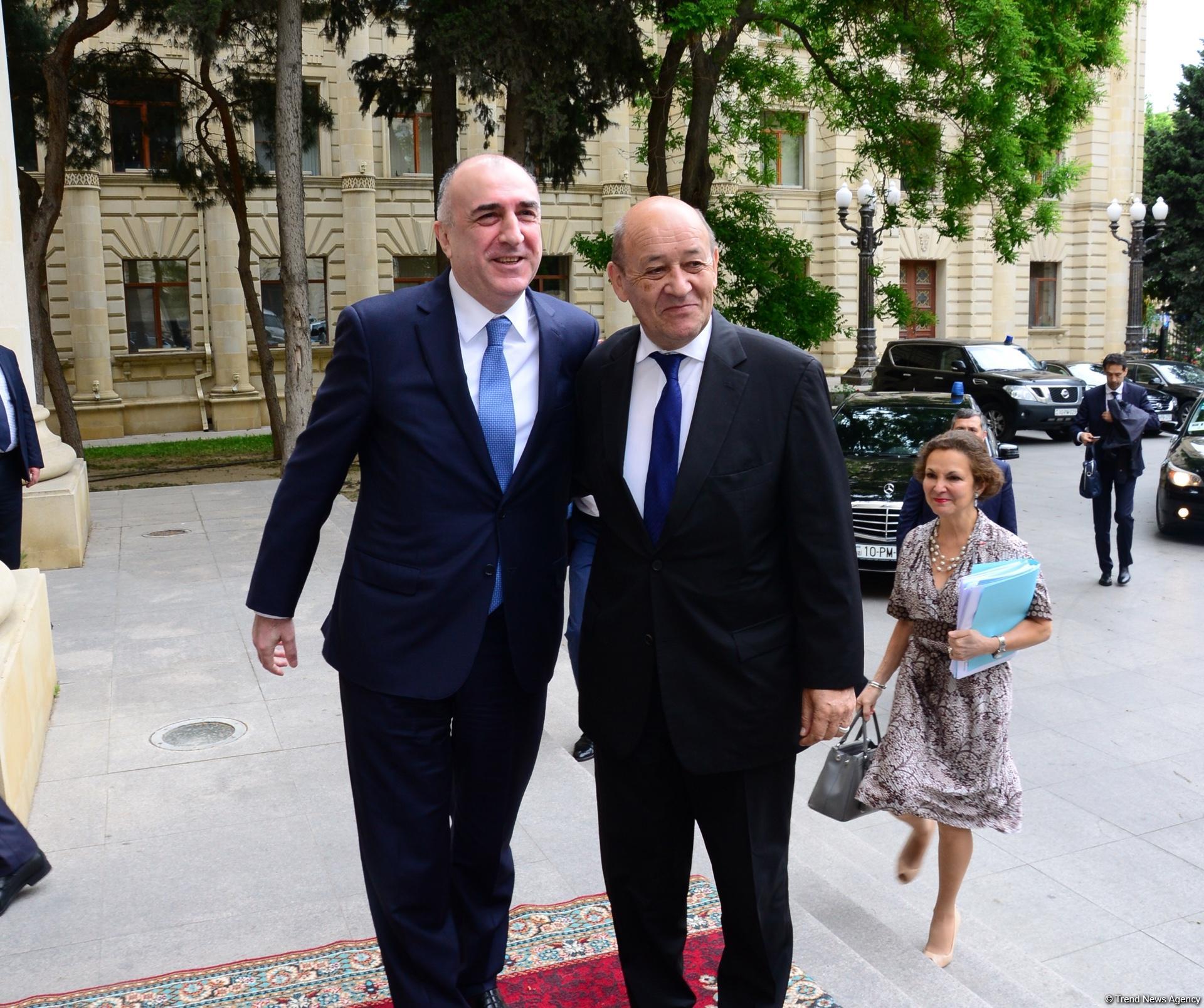 Elmar Məmmədyarov: Fransa bundan sonra da Dağlıq Qarabağ münaqişəsinin həllinə kömək edəcək (FOTO)