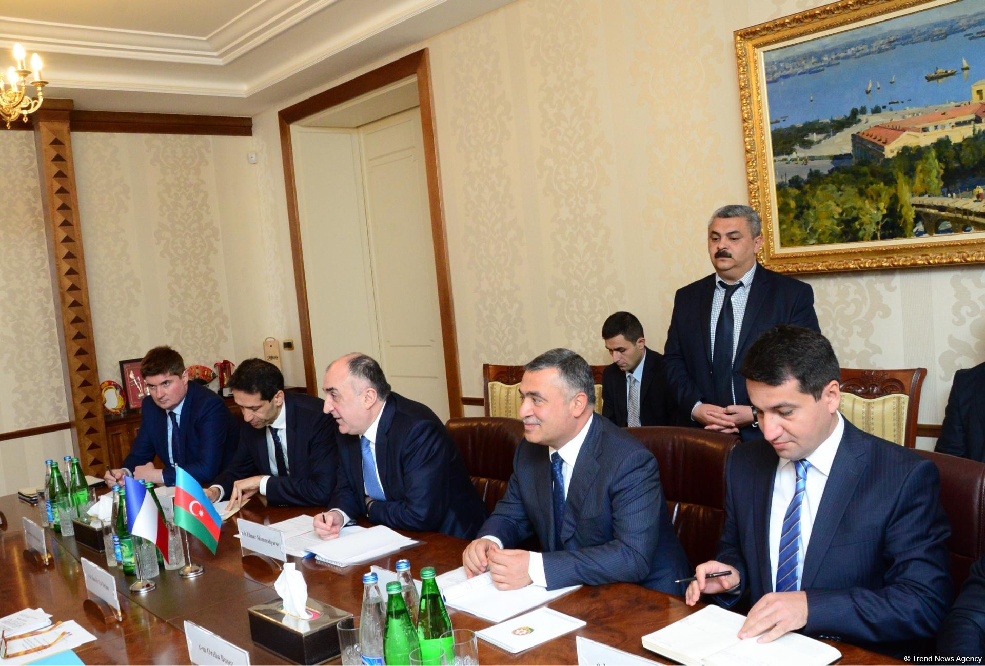 Elmar Məmmədyarov: Fransa bundan sonra da Dağlıq Qarabağ münaqişəsinin həllinə kömək edəcək (FOTO)