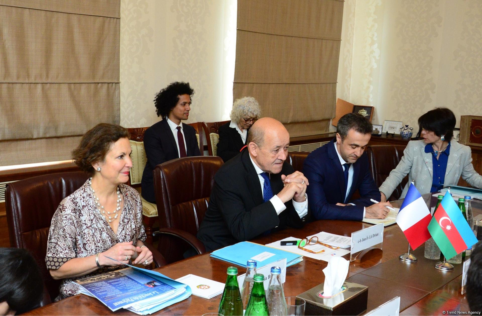 Elmar Məmmədyarov: Fransa bundan sonra da Dağlıq Qarabağ münaqişəsinin həllinə kömək edəcək (FOTO)