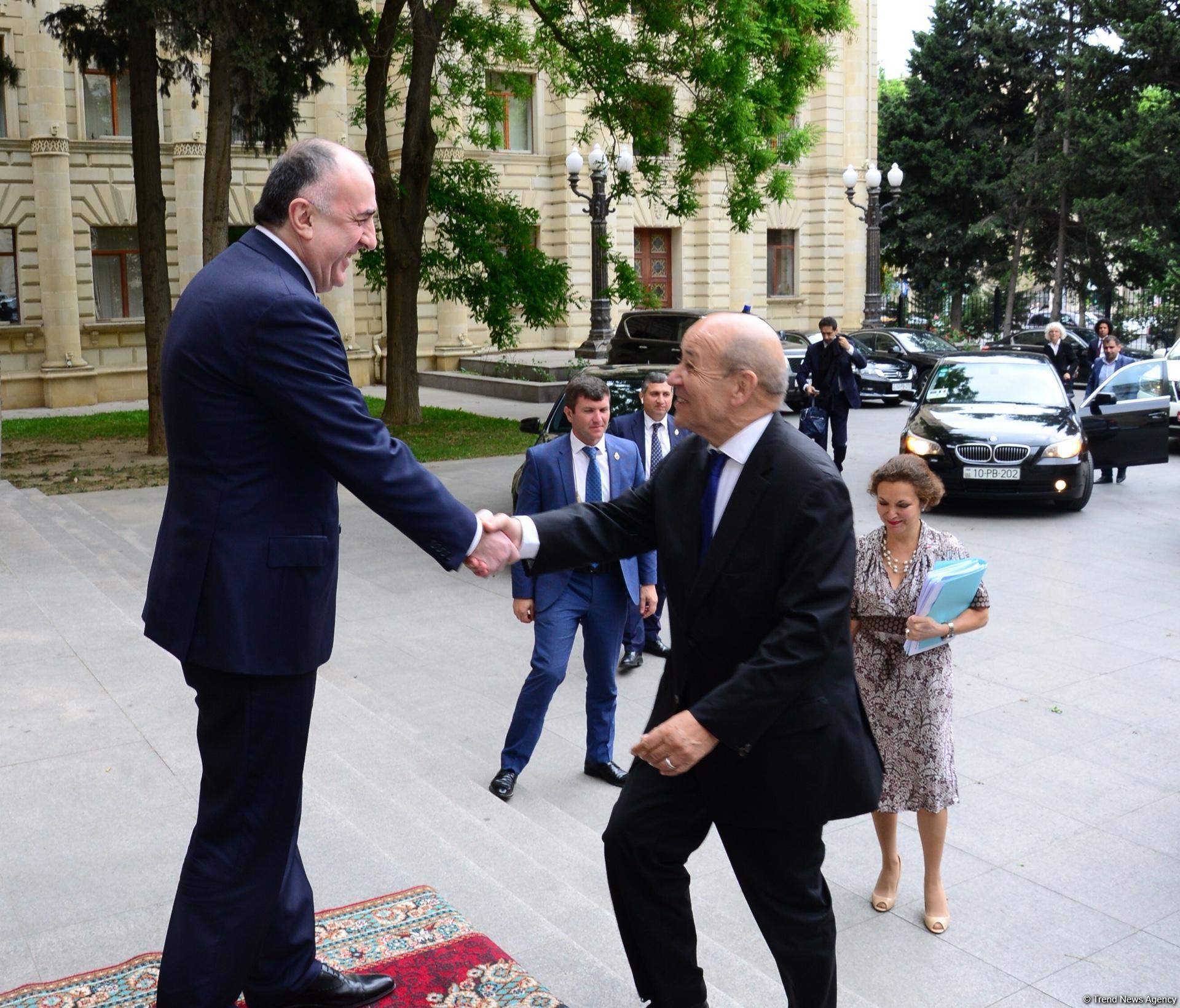 Elmar Məmmədyarov: Fransa bundan sonra da Dağlıq Qarabağ münaqişəsinin həllinə kömək edəcək (FOTO)