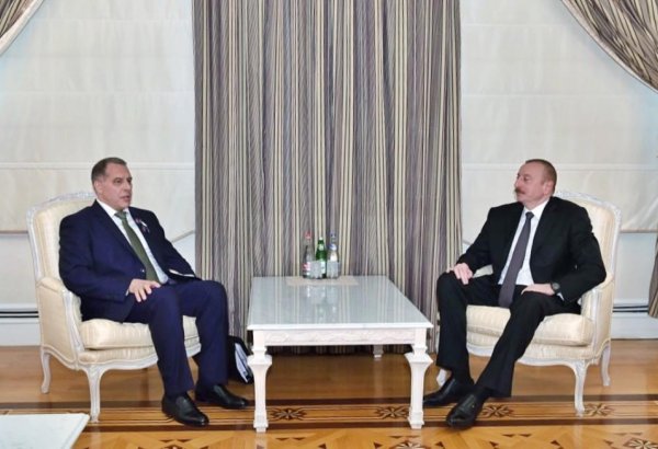 Prezident İlham Əliyev Qaz İxrac Edən Ölkələr Forumunun baş katibini qəbul edib (YENİLƏNİB)
