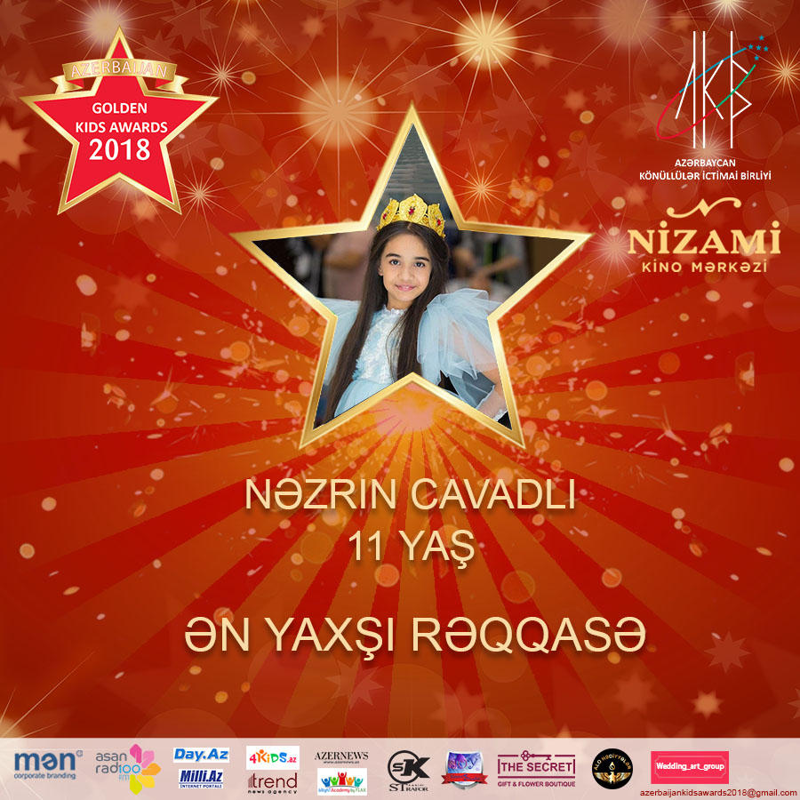 “Azerbaijan Golden Kids Awards 2018” layihəsinin nominantları bəlli olub (FOTO)