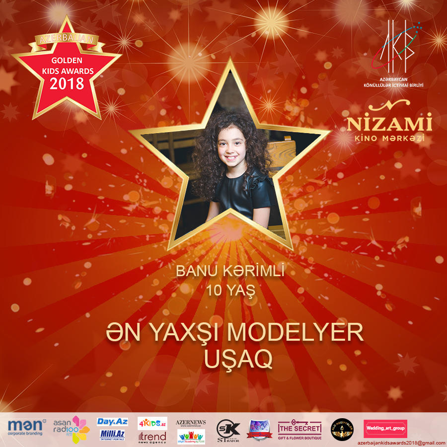 “Azerbaijan Golden Kids Awards 2018” layihəsinin nominantları bəlli olub (FOTO)