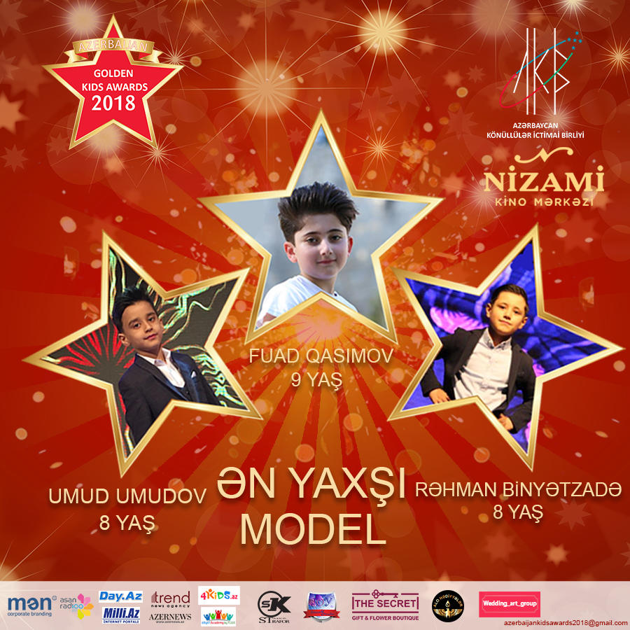 “Azerbaijan Golden Kids Awards 2018” layihəsinin nominantları bəlli olub (FOTO)