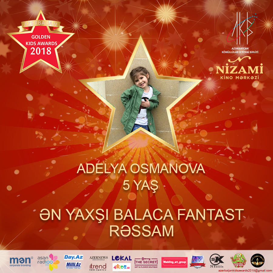 “Azerbaijan Golden Kids Awards 2018” layihəsinin nominantları bəlli olub (FOTO)