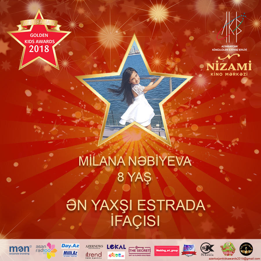 “Azerbaijan Golden Kids Awards 2018” layihəsinin nominantları bəlli olub (FOTO)