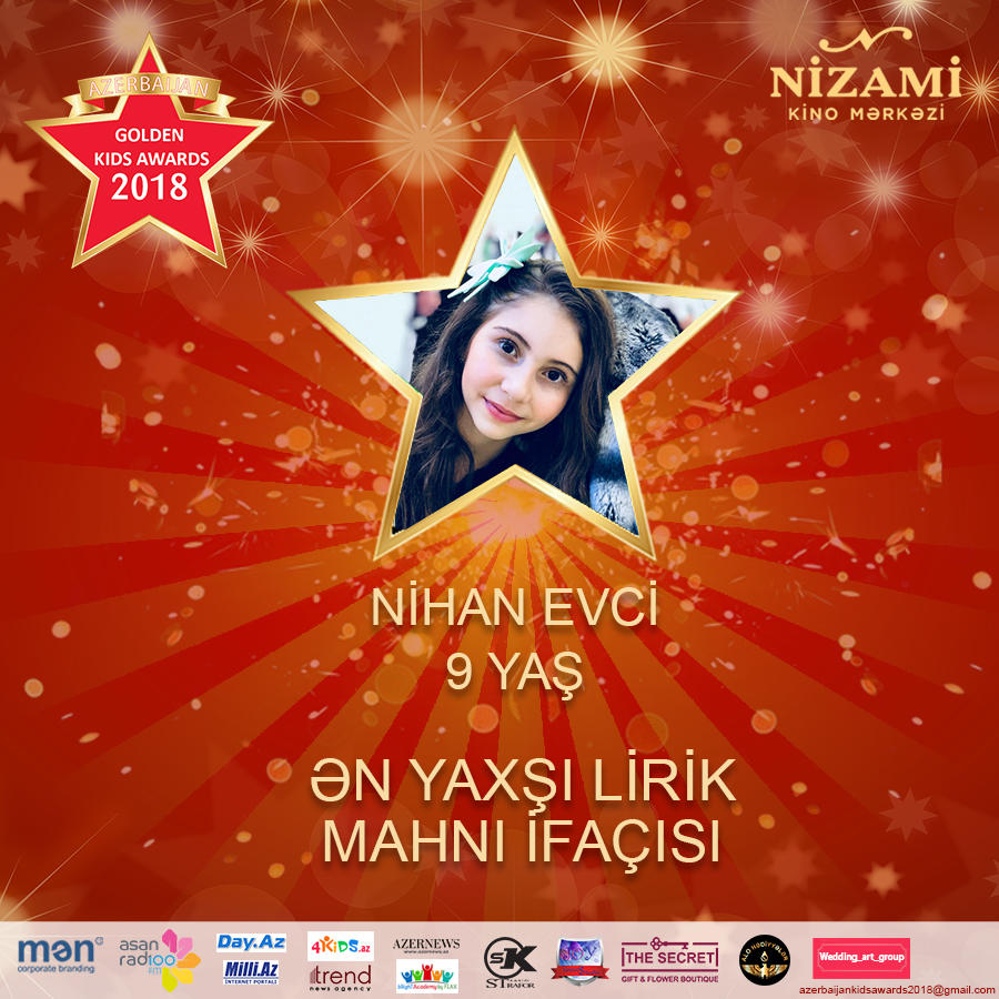 “Azerbaijan Golden Kids Awards 2018” layihəsinin nominantları bəlli olub (FOTO)