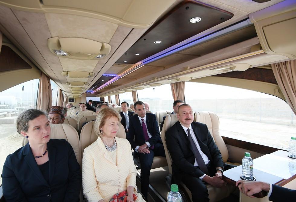 Prezident İlham Əliyev Cənub Qaz Dəhlizinin rəsmi açılış mərasimində iştirak edib (YENİLƏNİB-3) (FOTO)