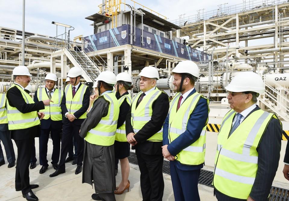 Prezident İlham Əliyev Cənub Qaz Dəhlizinin rəsmi açılış mərasimində iştirak edib (YENİLƏNİB-3) (FOTO)