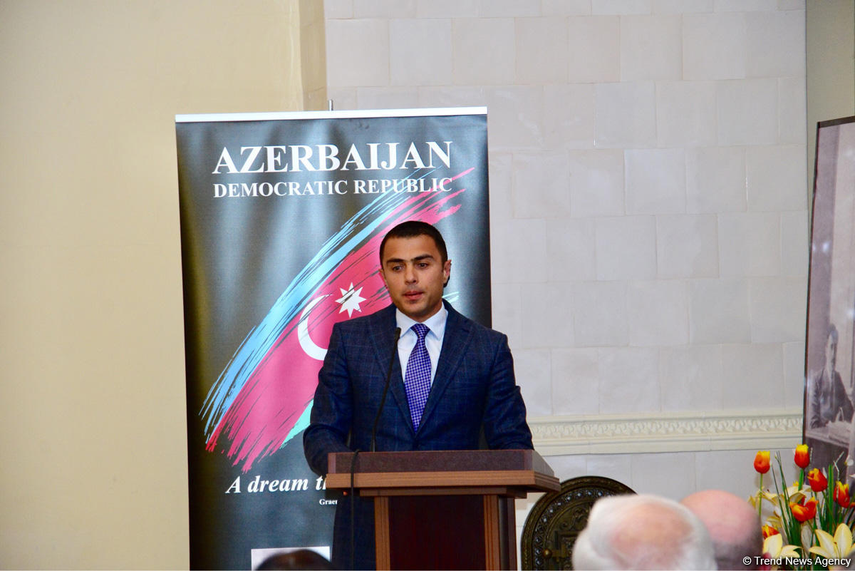 “Azerbaijan Democratic Republic” adlı kitabın təqdimat mərasimi keçirilib (FOTO)