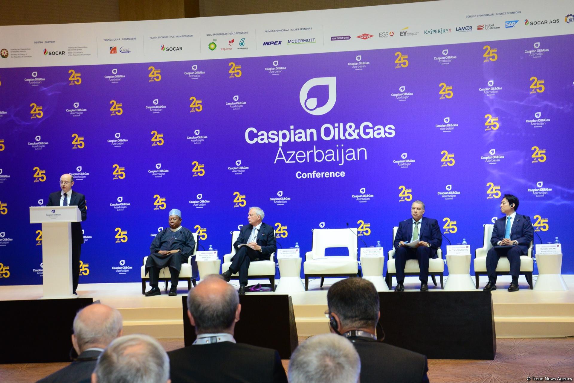 Bakıda 25-ci "Xəzər Neft və Qaz" beynəlxalq konfransı keçirilir (FOTO)
