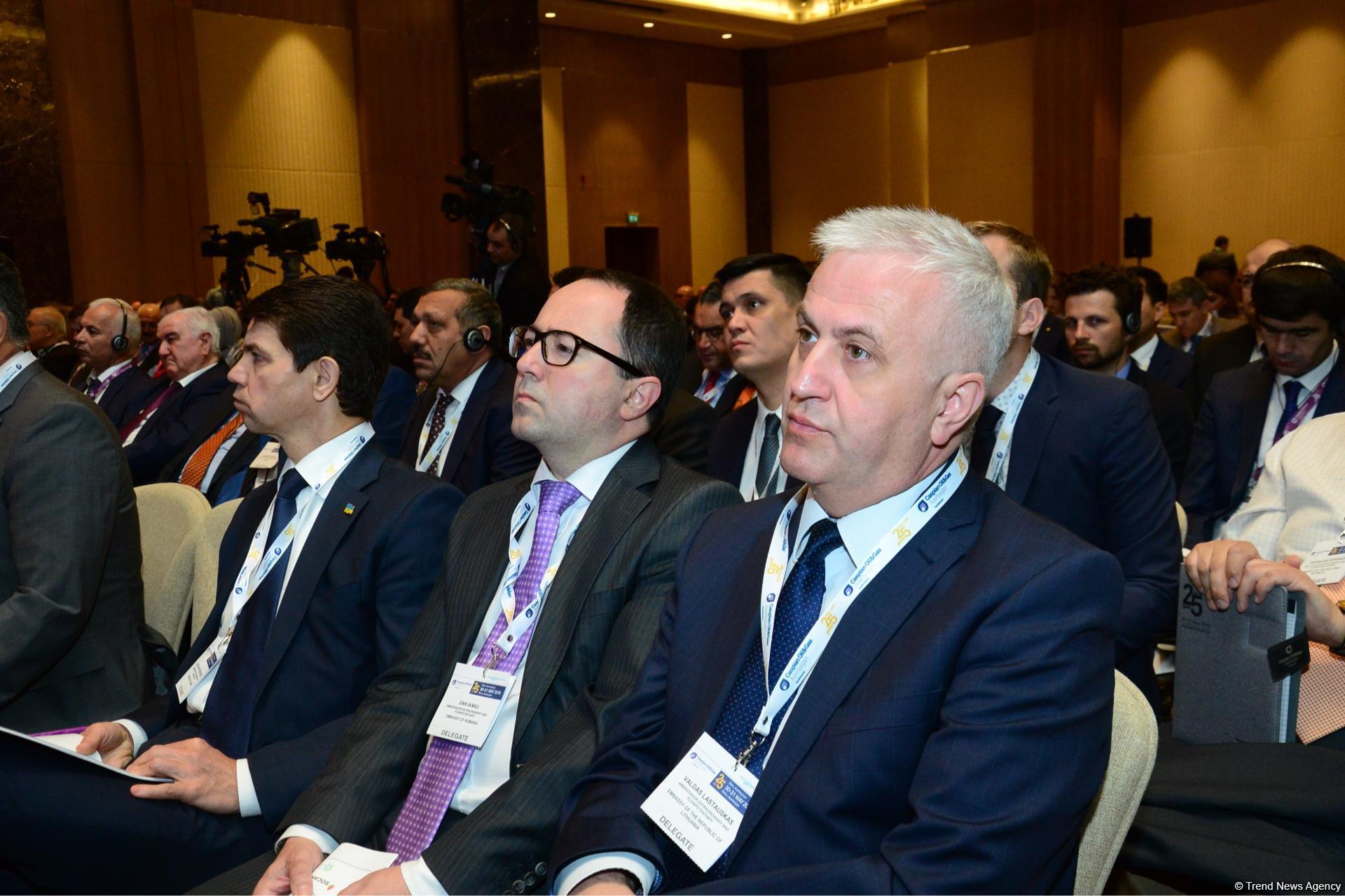 Bakıda 25-ci "Xəzər Neft və Qaz" beynəlxalq konfransı keçirilir (FOTO)