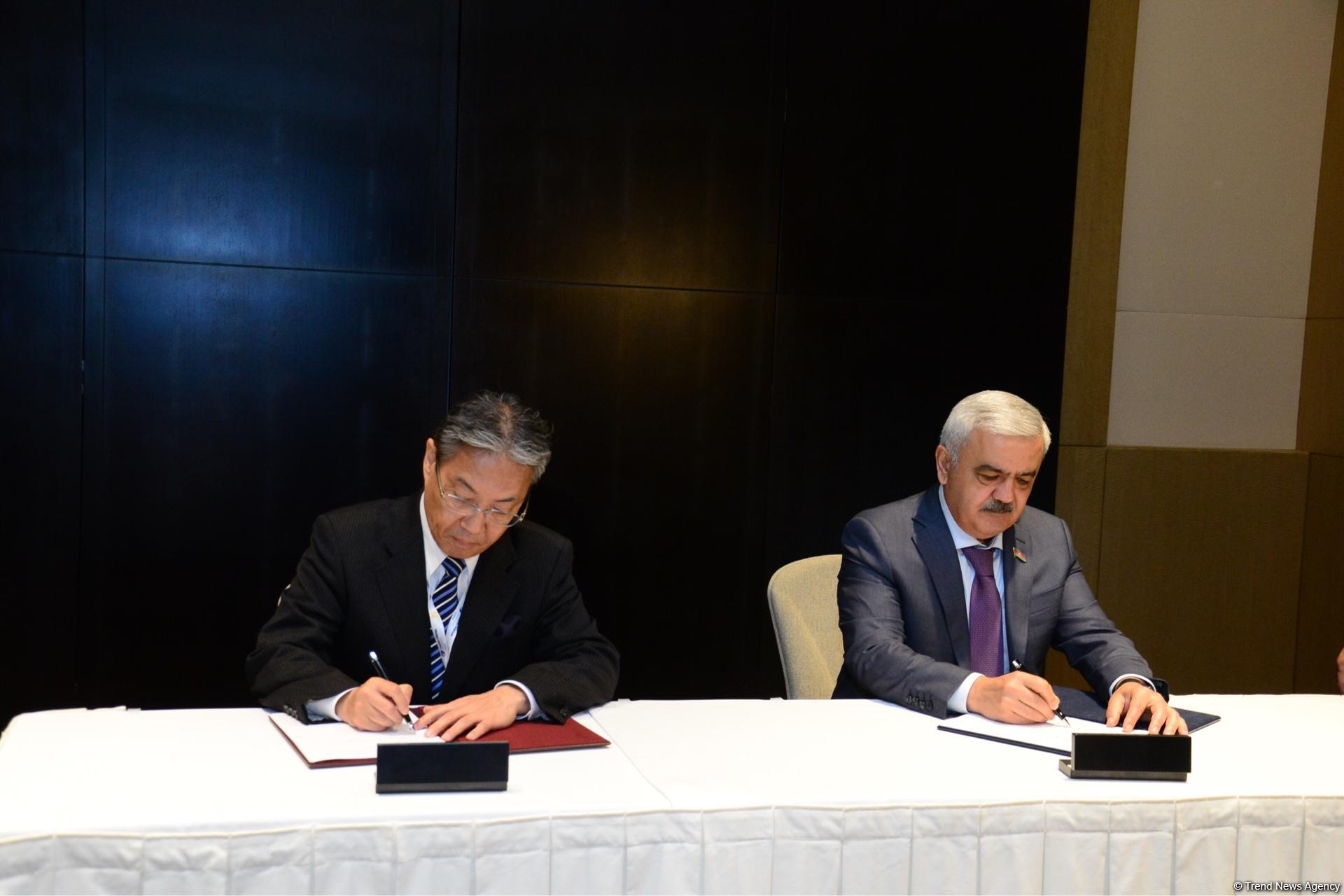 SOCAR və Yaponiyanın JOGMEC korporasiyası əməkdaşlıq haqqında memorandum imzaladılar (FOTO)