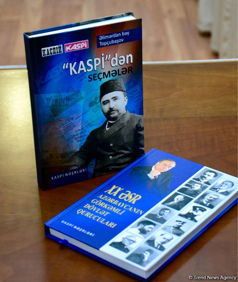 “Kaspi nəşrləri” seriyasından iki yeni kitabın təqdimatı olub (FOTO)