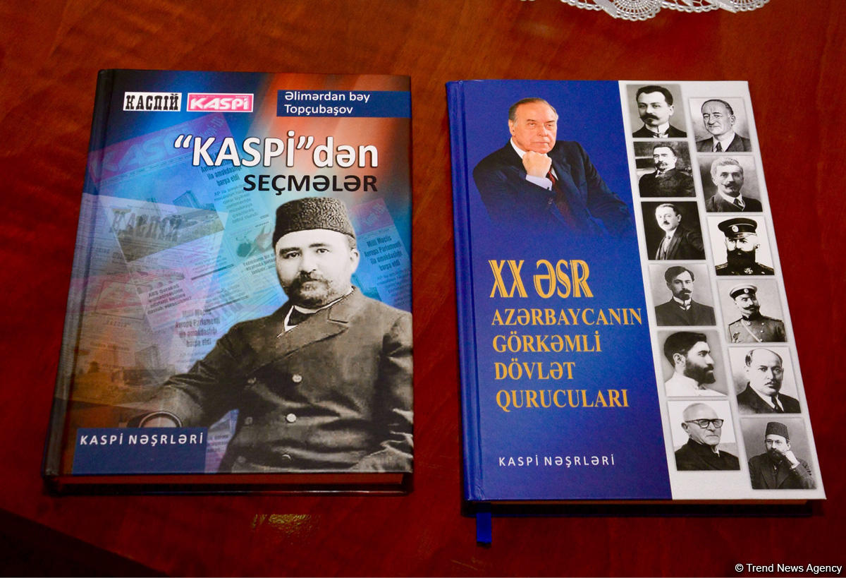 “Kaspi nəşrləri” seriyasından iki yeni kitabın təqdimatı olub (FOTO)