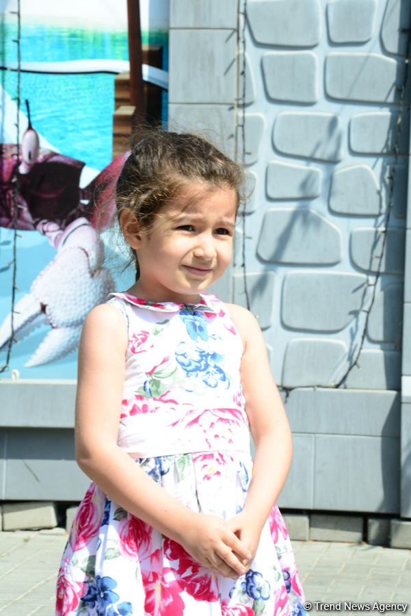 Bakıda uşaqların 1 iyun sevinci (FOTO)