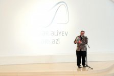 Leyla Əliyeva Heydər Əliyev Mərkəzində "Moda məkanı" adlı sərginin açılış mərasimində iştirak edib (FOTO)