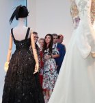 Leyla Əliyeva Heydər Əliyev Mərkəzində "Moda məkanı" adlı sərginin açılış mərasimində iştirak edib (FOTO)