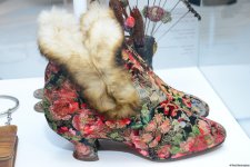 Leyla Əliyeva Heydər Əliyev Mərkəzində "Moda məkanı" adlı sərginin açılış mərasimində iştirak edib (FOTO)