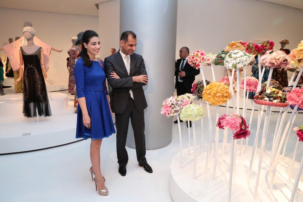 Leyla Əliyeva Heydər Əliyev Mərkəzində "Moda məkanı" adlı sərginin açılış mərasimində iştirak edib (FOTO)