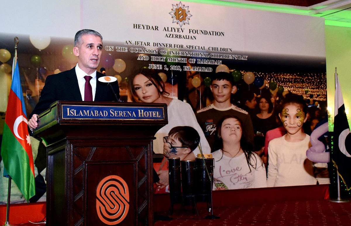 Heydər Əliyev Fondundun təşəbbüsü ilə Beynəlxalq Uşaqlar Günü Pakistanda xususi qüsurlu uşaqlarla birgə qeyd olunub (FOTO)