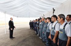 Prezident İlham Əliyev Goranboyda “Region Agro” MMC-nin açılışında iştirak edib (FOTO) (YENİLƏNİB-2)