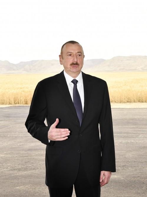 Prezident İlham Əliyev Goranboyda “Region Agro” MMC-nin açılışında iştirak edib (FOTO) (YENİLƏNİB-2)