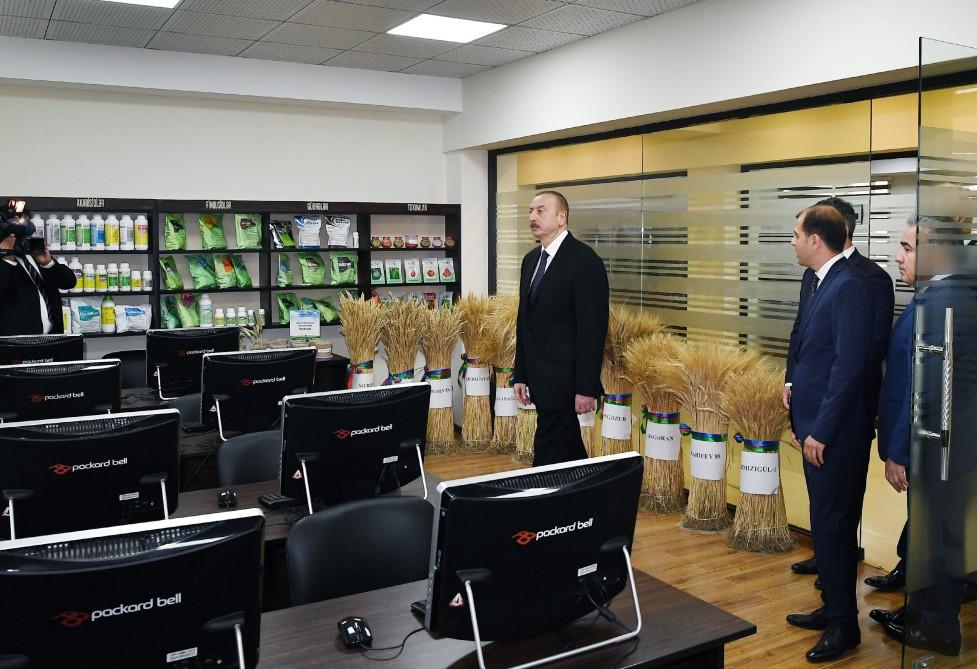 Prezident İlham Əliyev Goranboyda “Region Agro” MMC-nin açılışında iştirak edib (FOTO) (YENİLƏNİB-2)