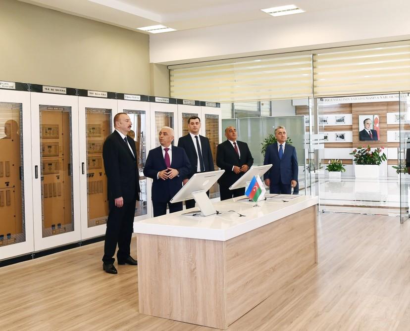 Prezident İlham Əliyev Goranboyda “Dəliməmmədli” yarımstansiyasının açılışında iştirak edib (FOTO)