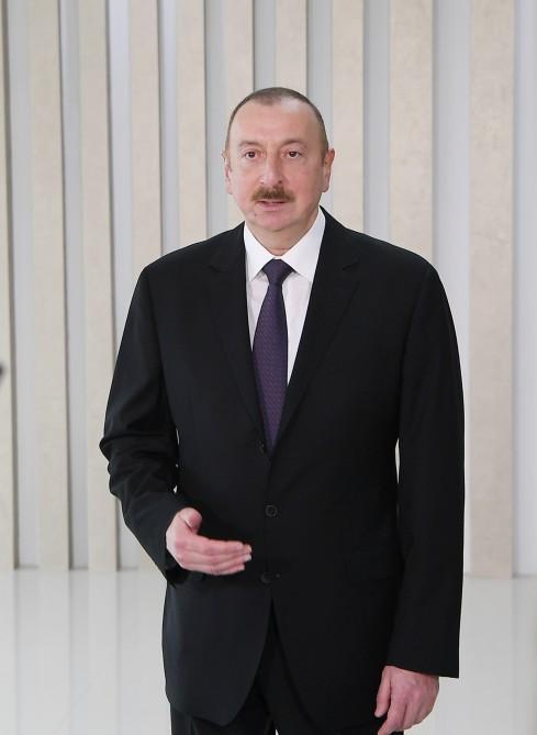 Prezident İlham Əliyev Naftalan Şəhər Mərkəzi Xəstəxanasının açılışında iştirak edib (FOTO) (YENİLƏNİB)