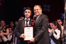 Musiqi məktəbinin yubileyi keçirilib (FOTO)