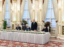 Prezident İlham Əliyev müqəddəs Ramazan ayı münasibətilə iftar mərasimində iştirak edib (YENİLƏNİB-2) (FOTO)